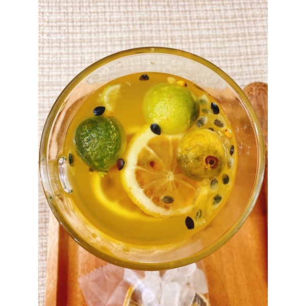 Trà tắc chanh dây, trà tắc xanh chanh lát chanh leo