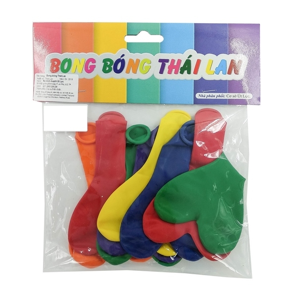 Bong Bóng Thái Lan Hình Trái Tim Lớn - B.K. Latex