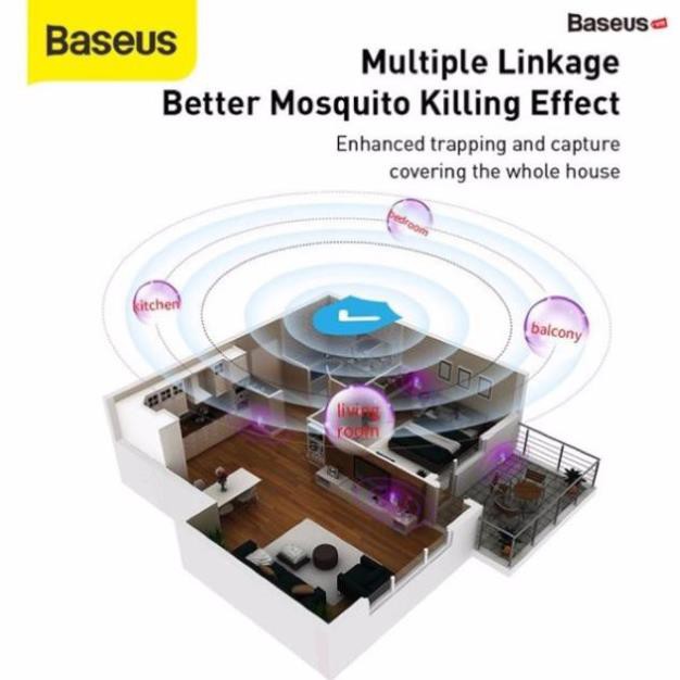 Đèn Bắt Muỗi Thông Minh Baseus Linlon Outlet Mosquito Lamp