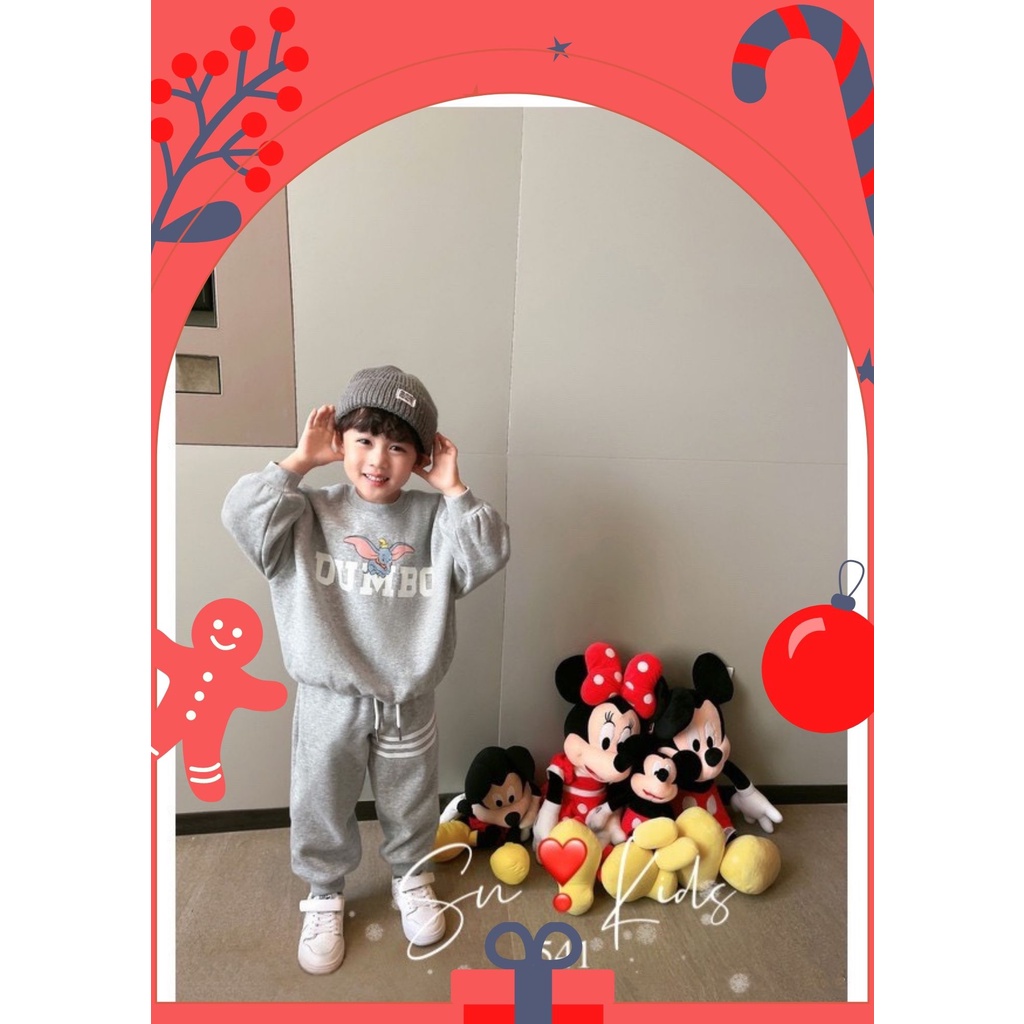 Bộ nỉ bông cho bé siêu đẹp Sz 1-7 (8-20kg)