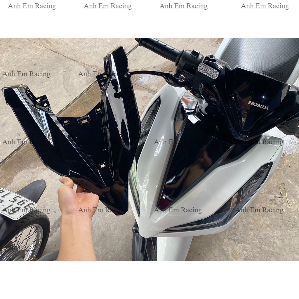 MẶT NẠ LỚN - Vario, Click 2018-2021 màu đen bóng