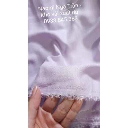 Vải Xô cát/Lanh cát hồng tím nhạt, thấm hút, mềm mát, chuẩn somi, đồ bộ, SALE 30K/M