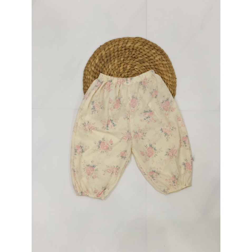 Quần bom cho bé gái BABY112.VN kiểu hàn giá rẻ chất liệu cotton mềm mát thoáng nhiều họa tiết màu sắc Q005