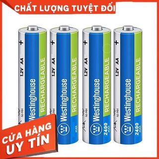 PIN SẠC 2A/AA WESTINGHOUSE 2400mah- vĩ 4 viên