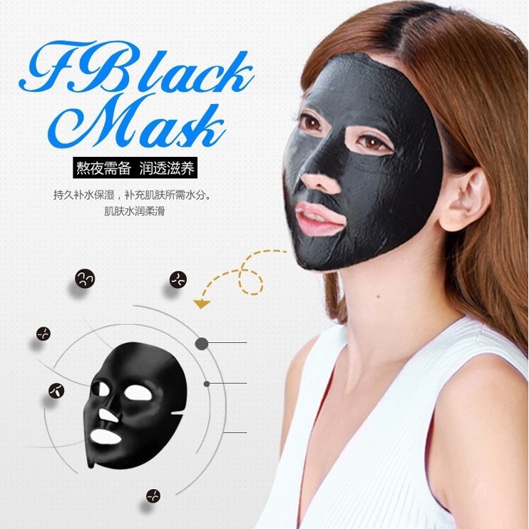 Mặt Nạ Than Hoạt Tính Black Mask Bioaqua Detox, Dưỡng ẩm, Giữ Ẩm, Thu nhỏ lỗ chân lông, Làm sáng màu da Chính Hãng | Thế Giới Skin Care