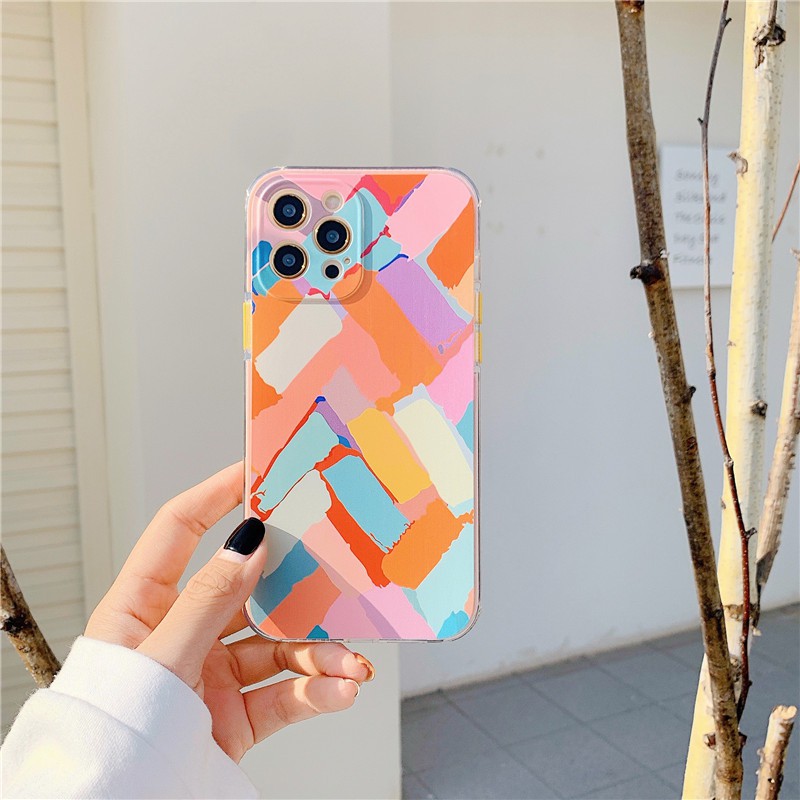 Ốp Lưng iPhone Colorful dành cho iPhone 12 Pro Max/11 Pro Max/Xs Max/7 8 Plus