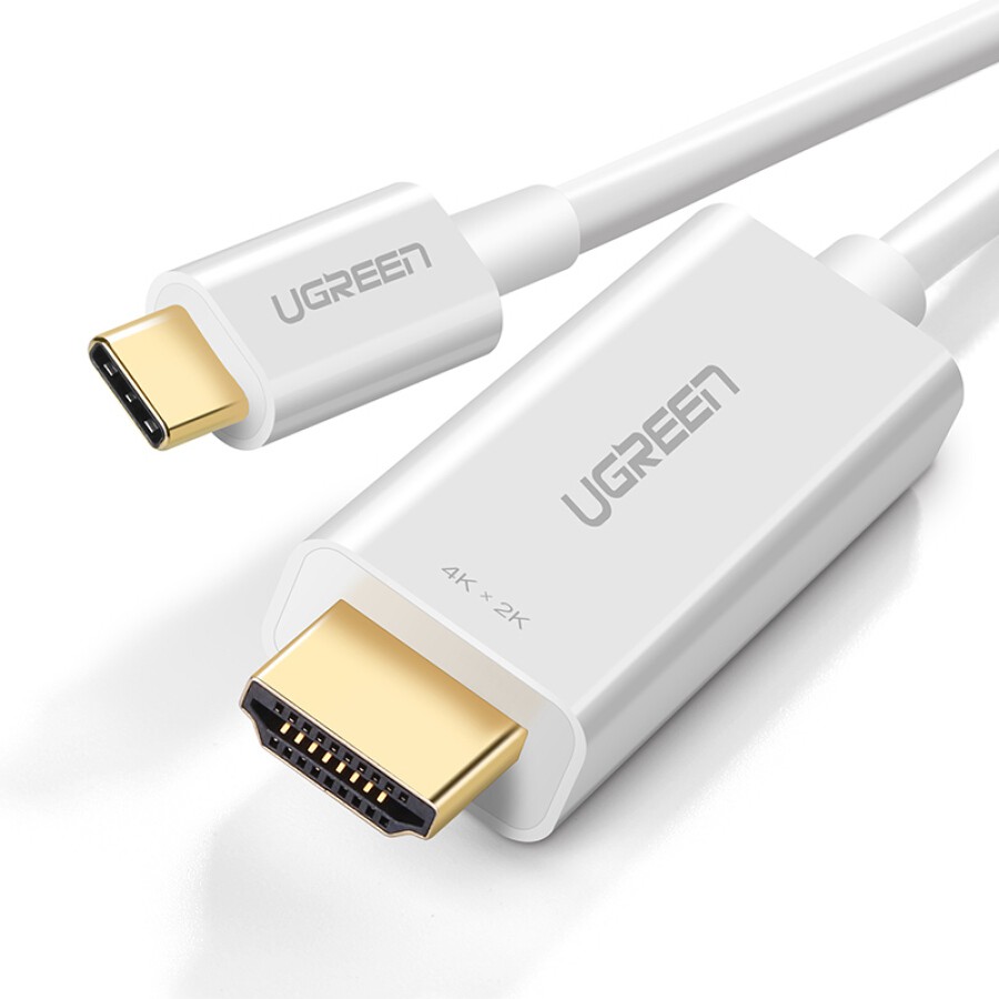 [Mã ELHACE giảm 4% đơn 300K] Cáp Chuyển Đổi USB Type-C Sang HDMI 1.5M Ugreen 30841 Hỗ Trợ 4K, 3D - Hàng Chính Hãng