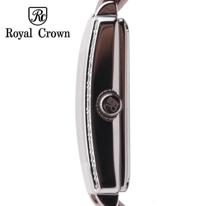 Đồng hồ nữ chính hãng Royal Crown 3645L dây da đen