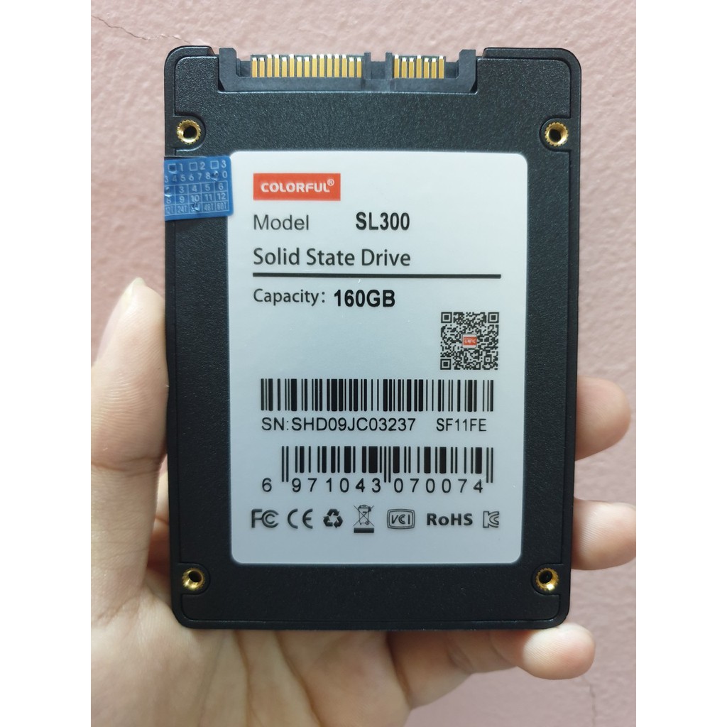 [Mã ELCLJUN giảm 7% đơn 500K] Ổ Cứng SSD 160GB Colorful SL300 Bảo Hành Chính hãng 3 Năm NWH Phân phối | BigBuy360 - bigbuy360.vn