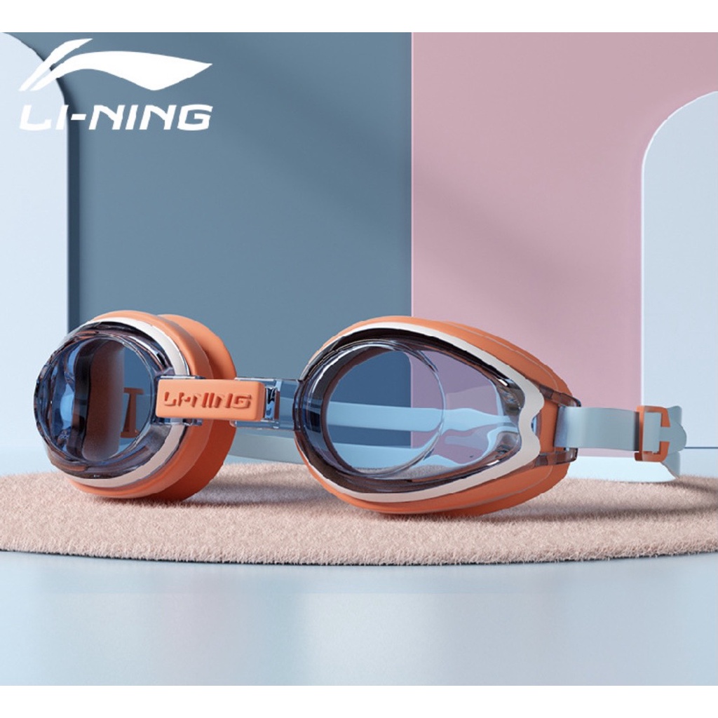 Kính bơi Lining LSJP313 trẻ em bé trai bé gái chống mờ sương