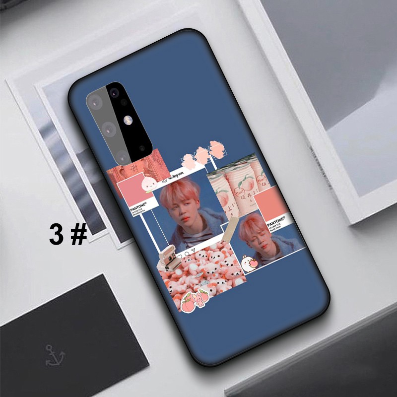 Ốp điện thoại mềm hình BTS Jimin cho Samsung Galaxy A9 A8 A7 A5 A3 A6 Plus A6+ J6 2018 2017 2016 2015