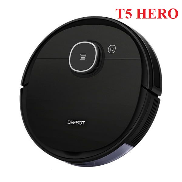 Robot hút bụi ECOVACS DEEBOT T5 MAX  (DX65) / T5 POWER (DX93)/ T5 HERO (DX96) chính hãng Ecovacs, lưu 3 bản đồ, DT Smart