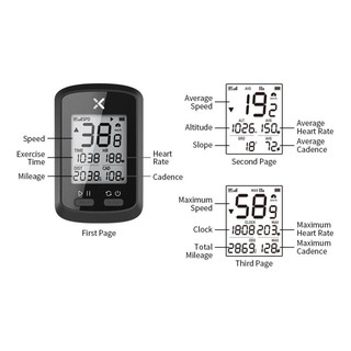 Đồng hồ tốc độ xe đạp GPS XOSS G+