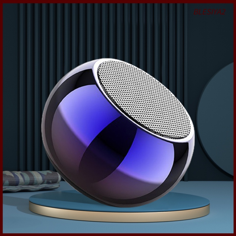 Wireless Bluetooth Speaker Stereo Bass Strong Sound Blue