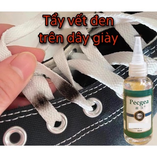 Loại bỏ vết |đen| trên dây giày - tẩy |trắng| vết đen trên dây giày