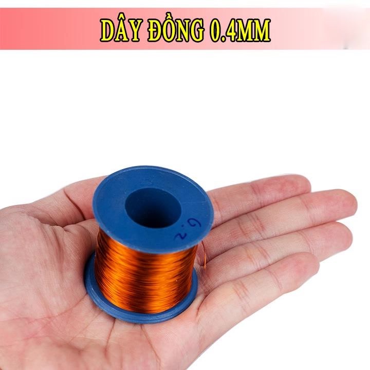 Dây đồng cuộn 100g 0.4mm