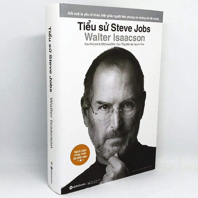 Sách - Tiểu Sử Steve Jobs (Tái Bản 2020) Tặng Kèm Bookmark