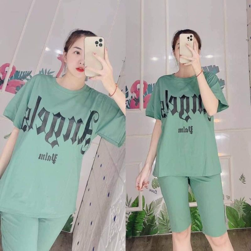 Đồ bộ thun nữ cotton đồ mặc nhà thoải mái