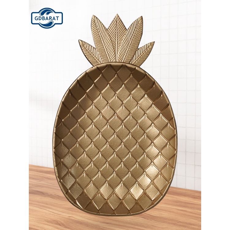 Khay phục vụ thức ăn hình lá dứa không mùi