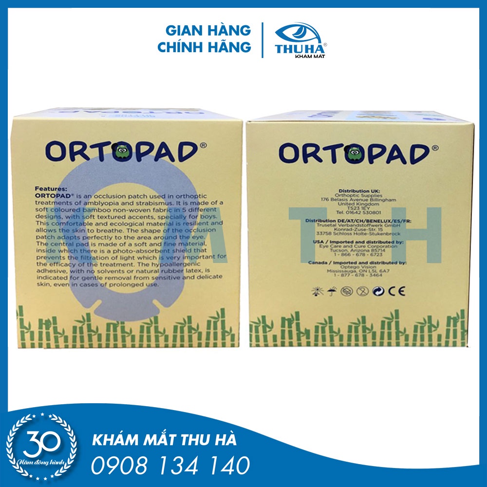 MIẾNG CHE MẮT TẬP NHƯỢC THỊ ORTOPAD