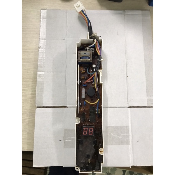 Bo mạch máy giặt Sanyo 4 phím crack 11 chấu tháo máy zin