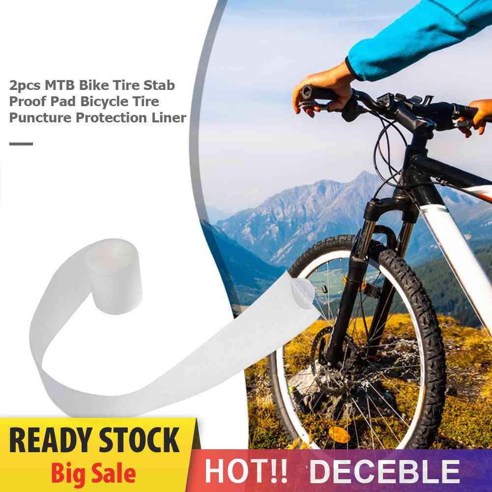Set 2 Miếng Lót Bảo Vệ Lốp Xe Đạp MTB Chống Thủng Tiện Lợi