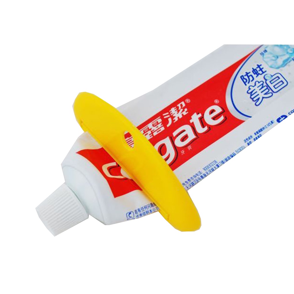 [Hàng mới về] 2 Kẹp nặn kem đánh răng/ sữa rửa mặt bằng ABS màu sắc dễ thương ngẫu nhiên