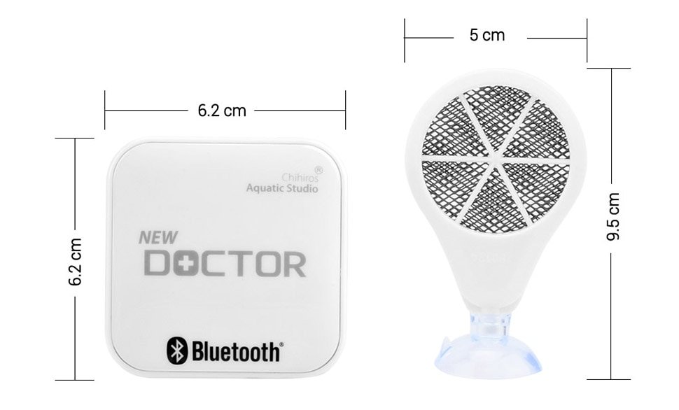 CHIHIROS DOCTOR V4 (bản Bluetooth mới nhất) - Máy Ức Chế Rêu Tảo Hại Cao Cấp Dành Cho Bể Cá Thuỷ Sinh (có kết nối app))