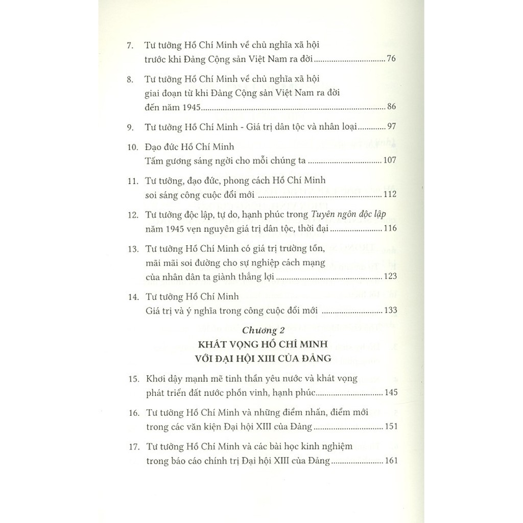 Sách - Khát Vọng Hồ Chí Minh - Việt Nam Độc Lập, Tự Do, Hạnh Phúc, Dân Chủ, Phồn Vinh, Hùng Cường