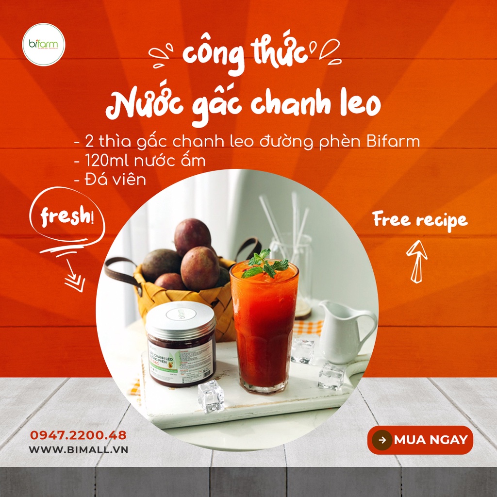 GẤC CHANH LEO ĐƯỜNG PHÈN CÔ ĐẶC | BigBuy360 - bigbuy360.vn