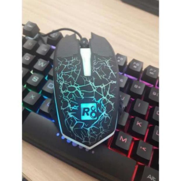 [FREESHIP-99K] COMBO BÀN PHÍM CHUỘT GIẢ CƠ LED R8-1910 CHUYÊN GAME | BigBuy360 - bigbuy360.vn