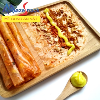 Bánh tráng dẻo tôm Tây Ninh loại 1, thơm ngon, mềm dẻo đặc biệt siêu topping, hành tím