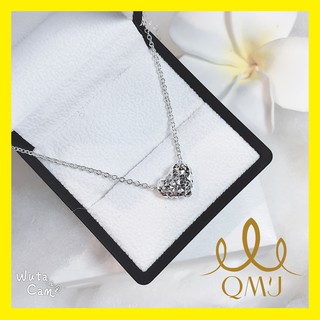 Dây chuyền đẹp ♥️FREESHIP Giảm 20k khi nhập [DAYC20KM] Dây chuyền Tim Phay 2 mặt lấp lánh long lanh, bạc 925