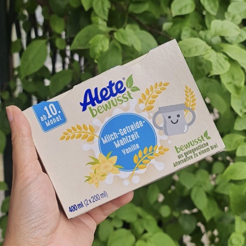Sữa nước béo Alete cho bé 10m+ mẫu mới (vỉ 2h*200ml)