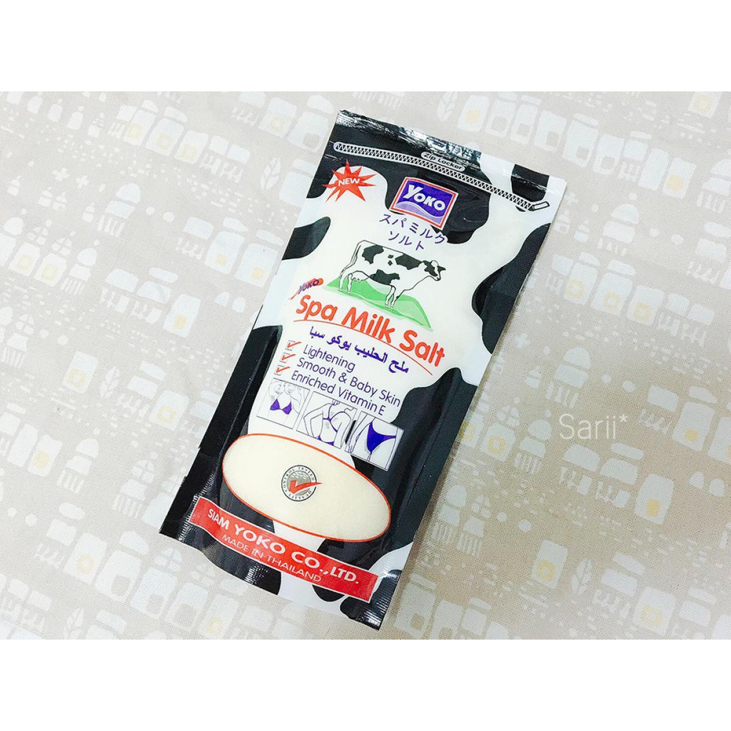 Muối Tắm Trắng Tinh Chất Sữa Bò Nhật Bản