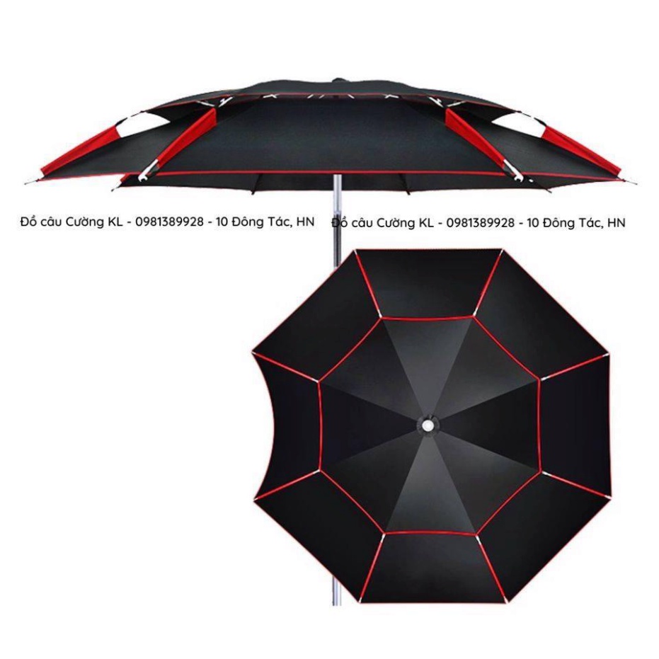 Ô câu cá 2 tầng size 2m2 - 2m4 màu đen cao cấp hàng loại 1 siêu dầy
