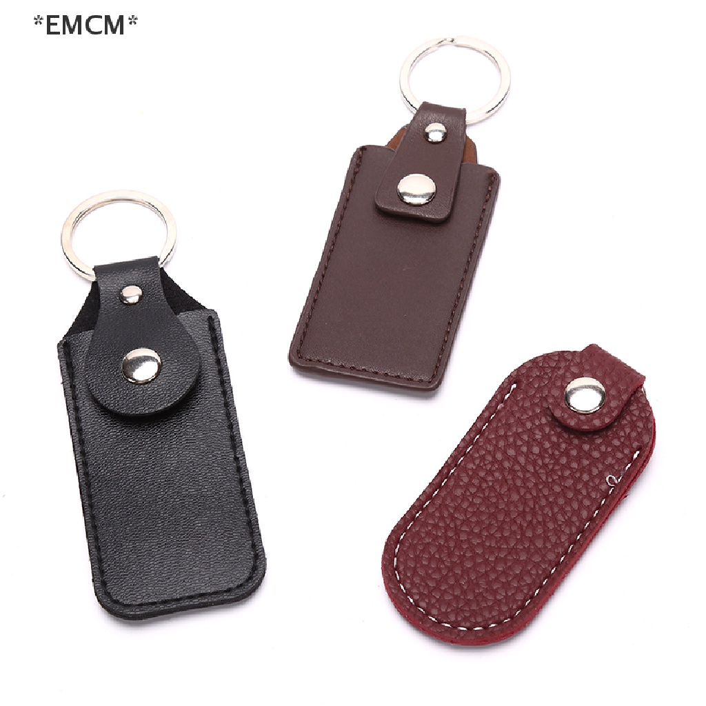 Túi Da Đựng Bảo Vệ Usb Flash Drive Thiết Kế Nhỏ Gọn Kèm Móc Treo Chìa Khóa Tiện Dụng