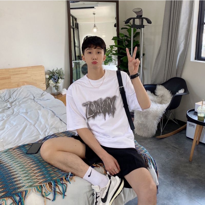 Áo thun tay lỡ nam nữ, áo phông unisex form rộng chất cotton mát mịn thấm hút mồ hôi in hình trái đất lỡ | BigBuy360 - bigbuy360.vn