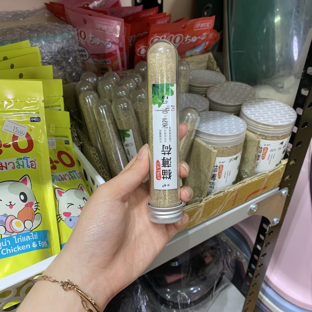 Catnip cỏ bạc hà cho mèo kích thích tiêu hóa, xả stress cho mèo, kích thích khạc lông