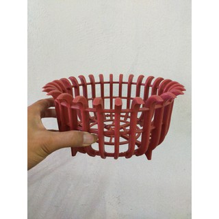 Set 5 Chậu sen đứng giả gỗ phi 25