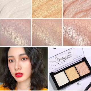 Phấn Bắt Sáng Xixi Light Beauty 3 Màu