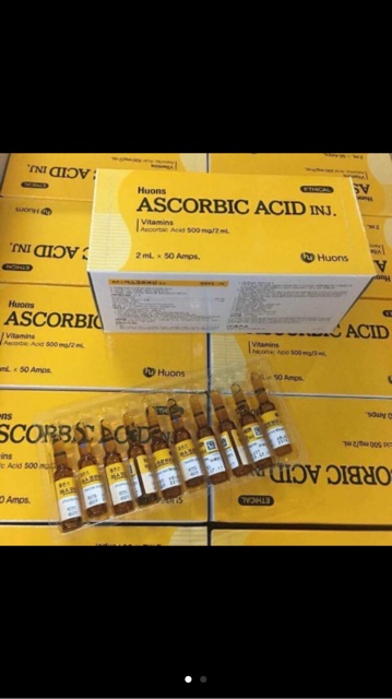 Vitamin C - vỉ 10 ống