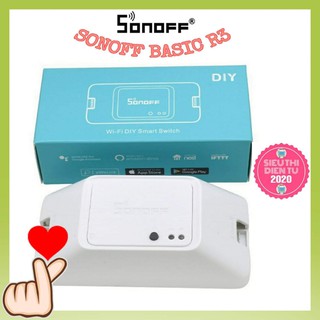 SONOFF BASIC R3 (QUỐC TẾ), công tắc WIFI, điều khiển từ xa thông minh
