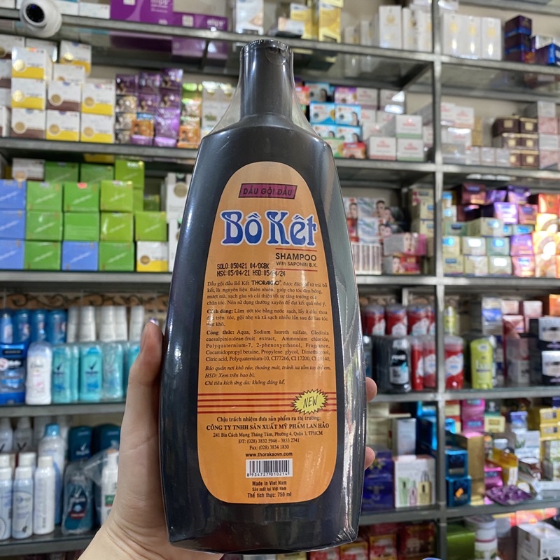 Dầu gội bồ kết Thorakao 750ml