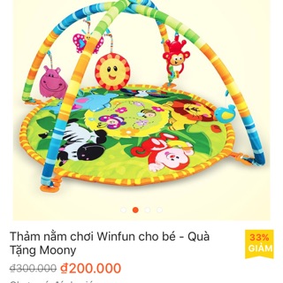 Thảm choi winfun quà tặng moony