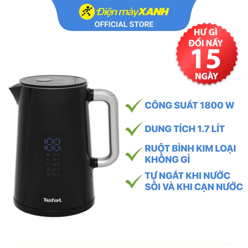 [Mã ELHADEV giảm 4% đơn 300K] Bình đun siêu tốc Tefal KO850810