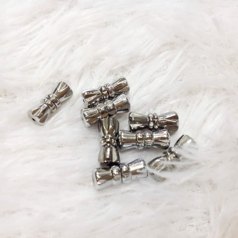 Móc khóa chốt vặn vòng tay bằng inox làm trang sức