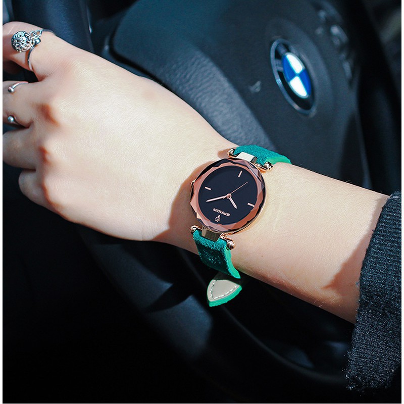 [Mã FAMAYFA2 giảm 10K đơn 50K] Đồng hồ nữ Sanda 218 hàng chính hãng dây da lộn | BigBuy360 - bigbuy360.vn