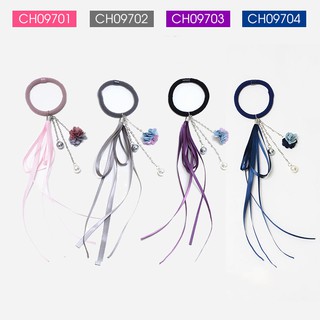 CH097 Cột tóc Hoa rơi mẫu mới cho nàng thơ Handmade