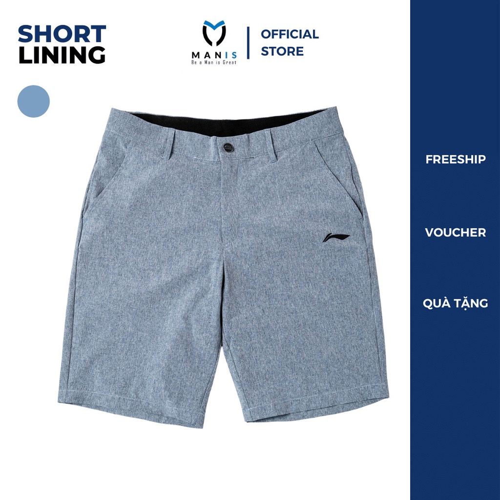 Quần Short Nam, Quần short Golf Lining Co Dãn Cao Cấp MANIS